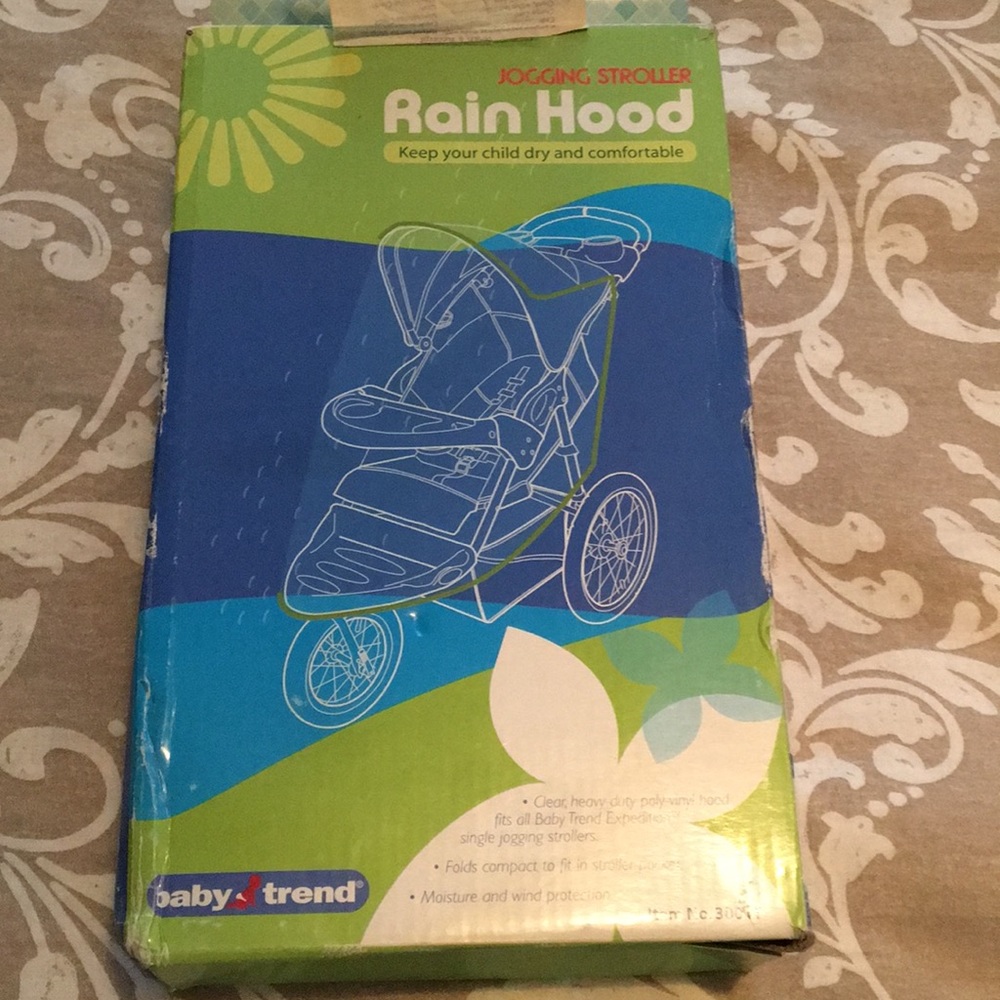 Jogging stroller cover